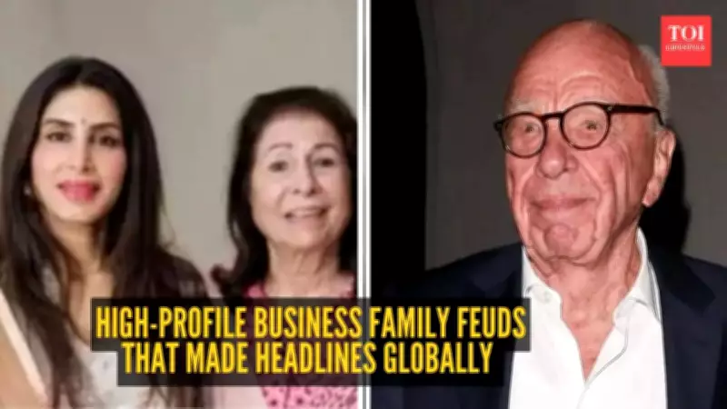 4 High-Profile Business Family Feuds That Captivated Global Headlines