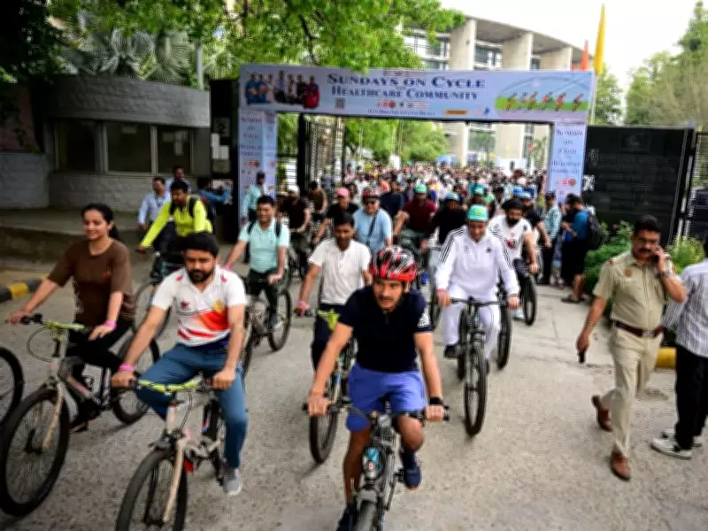68th Fit India Sunday Promotes Cycling on World Health Day