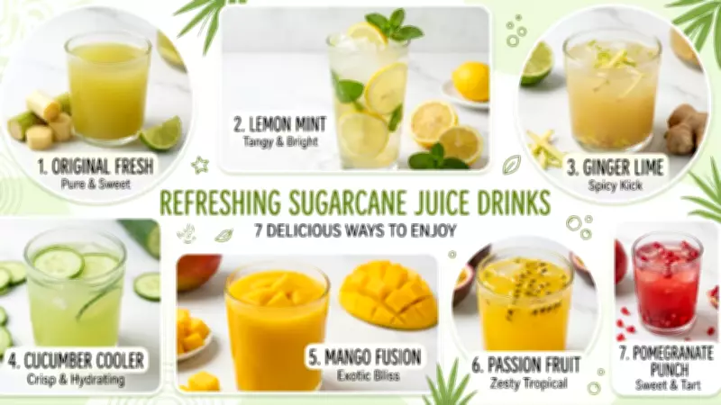 7 Refreshing Sugarcane Juice Recipes to Try at Home for a Healthy Twist