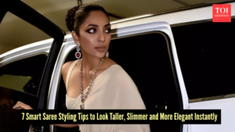 7 Saree Styling Hacks to Instantly Look Taller and Slimmer