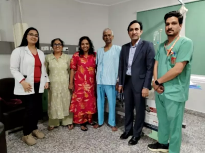 72-Year-Old Travels 1200 km by Road Ambulance for Heart Surgery