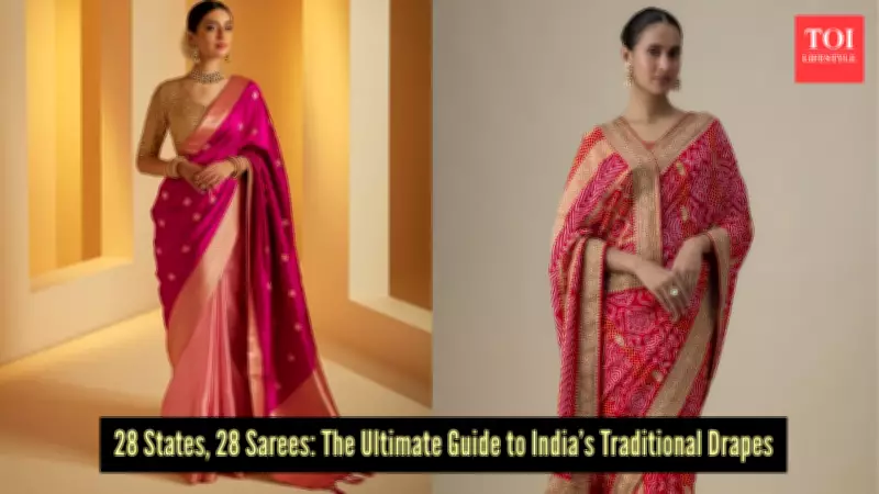 A Complete 28-State Saree Guide of India: From Kanjeevaram to Bandhani
