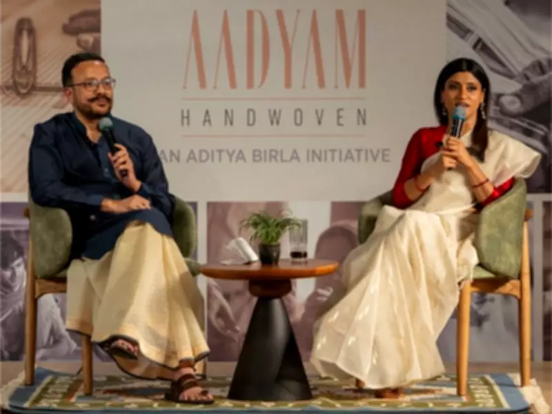 Aadyam Handwoven's Heirlooms for Future Initiative with Konkona Sensharma