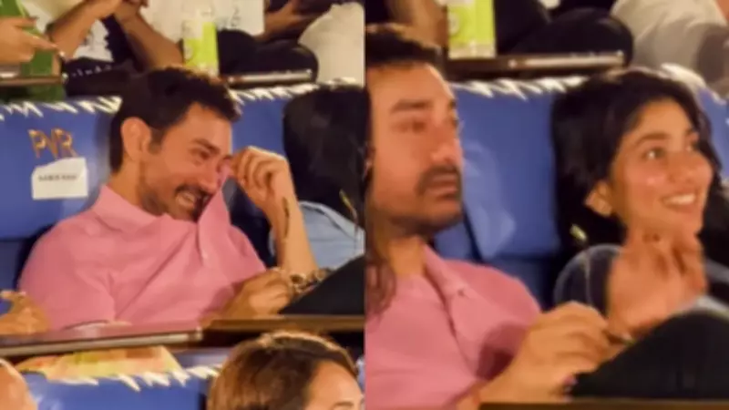Aamir Khan Breaks Down at Event, Son and Co-Star Console Him