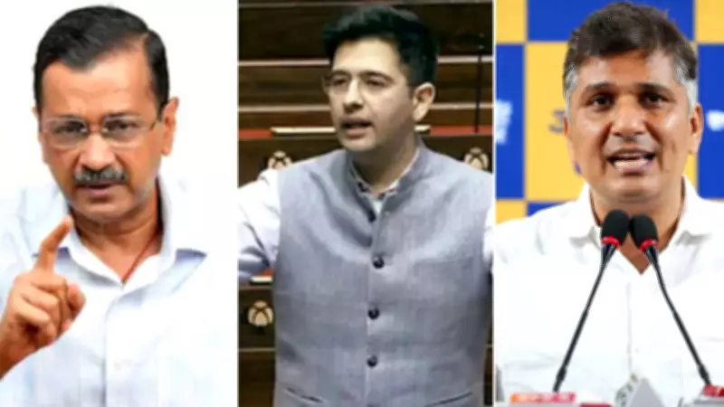 AAP vs Raghav Chadha Rift Deepens as Leaders Link ED Raids to Internal Fallout
