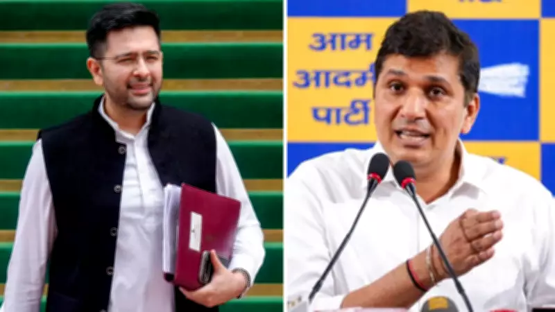 AAP's Internal Rift Erupts Publicly as Raghav Chadha Faces Criticism Over Rajya Sabha Role