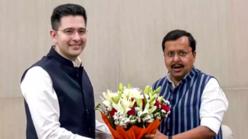 AAP's Rajya Sabha MPs Including Raghav Chadha Join BJP in Major Shake-Up