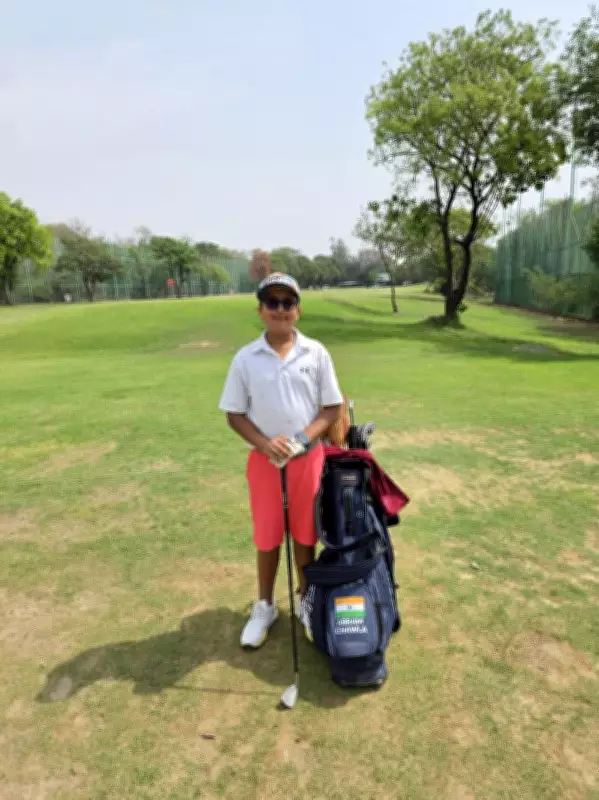 Abram Soars to Third Place After Hitting Rare Albatross in Chandigarh Golf Event