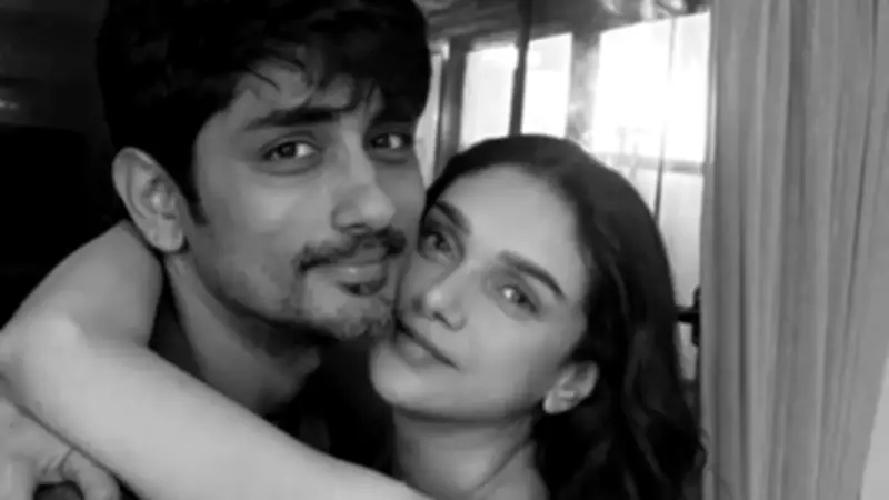 Aditi Rao Hydari's Heartfelt Birthday Wish for Husband Siddharth Goes Viral