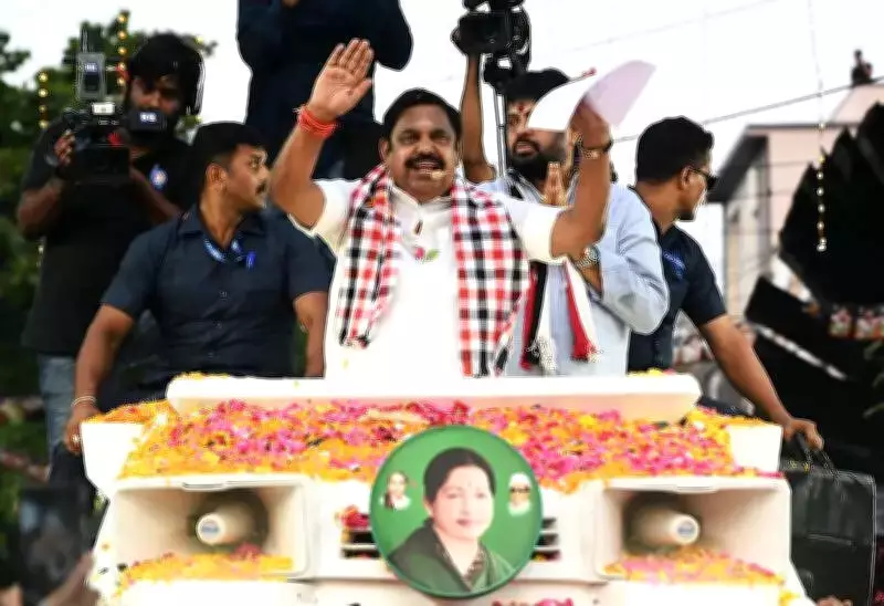 AIADMK's Palaniswami Challenges CM Stalin to Public Debate on Government Achievements