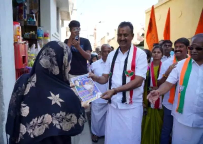 AIADMK's Velumani's Grassroots Strategy Faces New Electoral Test in Thondamuthur