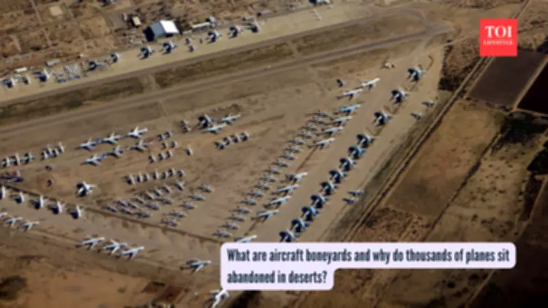 Aircraft Boneyards: The Desert Havens Where Retired Jets Find New Purpose