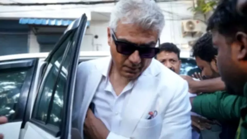 Ajith Kumar's Early Voting Sparks Controversy and Fan Frenzy in Tamil Nadu Elections