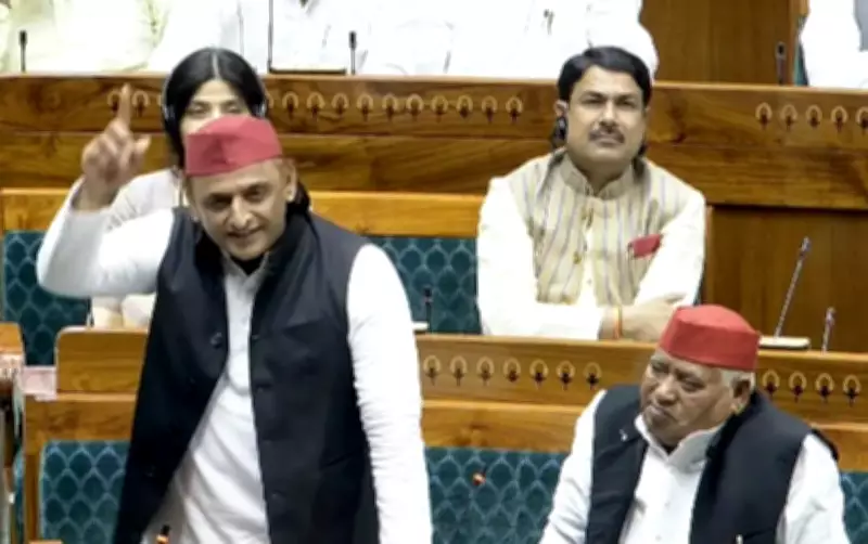 Akhilesh Yadav Accuses BJP of Turning 'Nari' into 'Nara' in Women's Reservation Debate