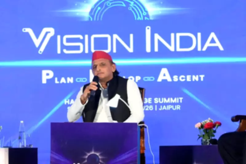 Akhilesh Yadav Slams BJP in Rajasthan, Calls CM Bhajan Lal Sharma a 'Parchi CM'