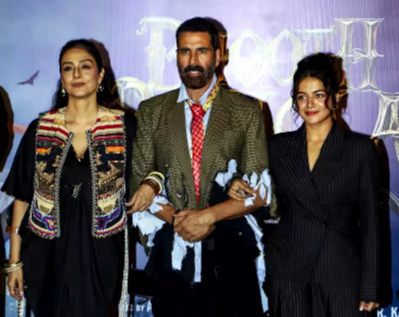 Akshay Kumar Pranks Wamiqa Gabbi in Viral 'Bhooth Bangla' BTS Video