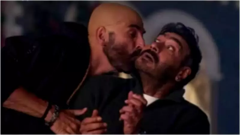 Akshay Kumar's Hilarious Birthday Kiss for Ajay Devgn Steals Spotlight