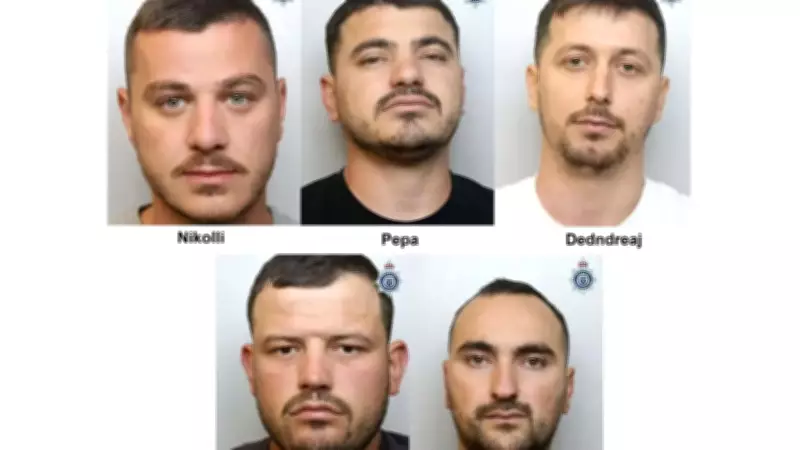 Albanian Crime Gang Jailed for £1M+ UK Burglary Spree Across Multiple Counties