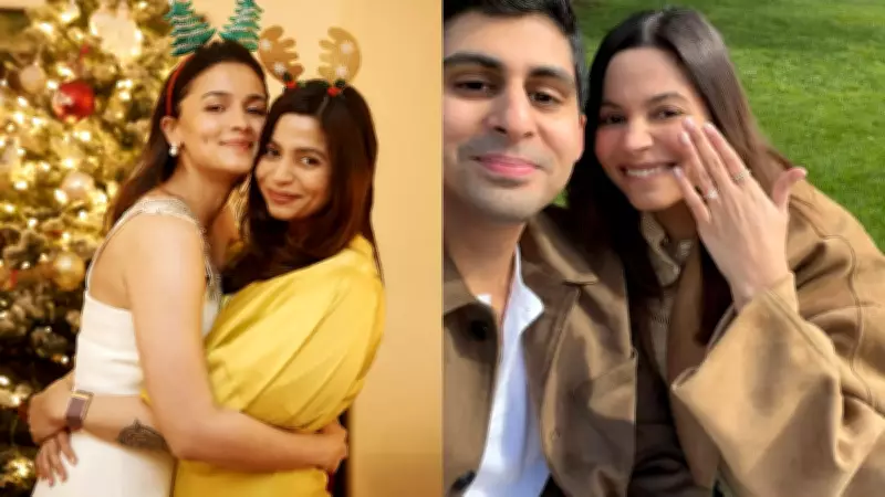 Alia Bhatt Reacts to Sister Shaheen's Engagement Photo with Ishaan Mehra