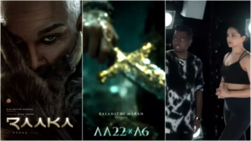 Allu Arjun, Atlee, and Deepika Padukone's 'Raaka' First Look Revealed