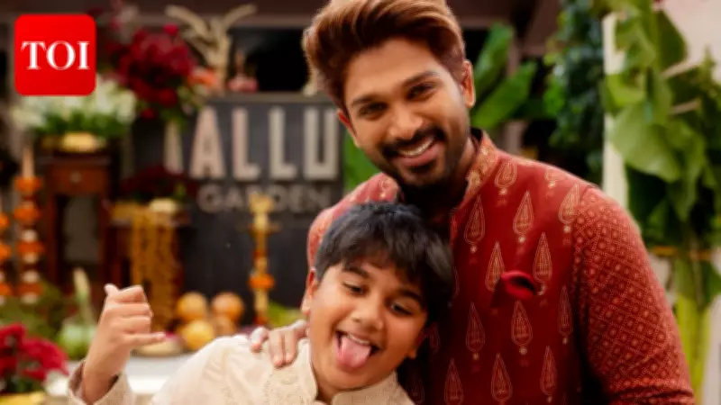 Allu Arjun Celebrates Son Ayaan's Birthday with Adorable Post, Shares Family Moments