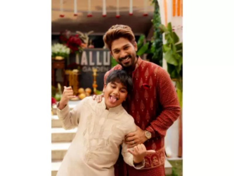 Allu Arjun Shares Heartfelt Birthday Tribute for Son Ayaan on Social Media