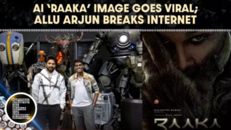 Allu Arjun's Raaka Sparks AI Frenzy as Fans Generate Full-Look Images