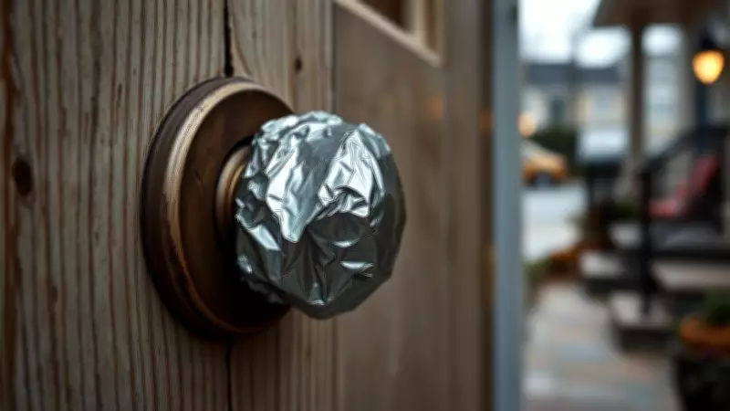 Aluminium Foil on Doorknobs: The Unusual DIY Home Security Hack Backed by Science