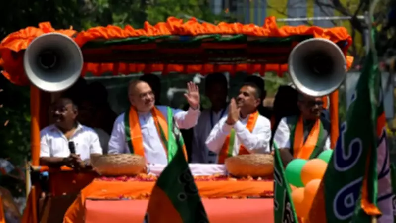 Amit Shah Targets 170 Seats for Bengal BJP, Vows 15-Day Campaign Stay