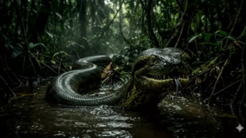 Anacondas: The Apex Ambush Predators of South America's Wetlands