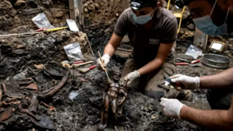 Ancient Hercules Statue Found in Waterlogged Pit on Ibiza's Shore