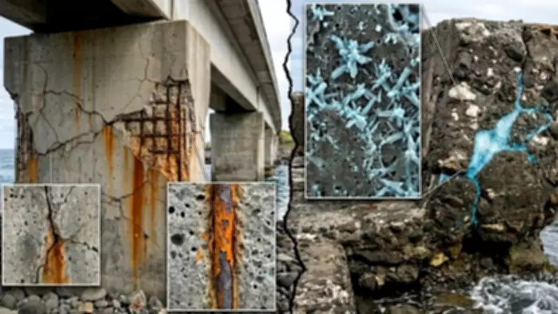 Ancient Roman Concrete's Self-Healing Secret Outlasts Modern Skyscrapers