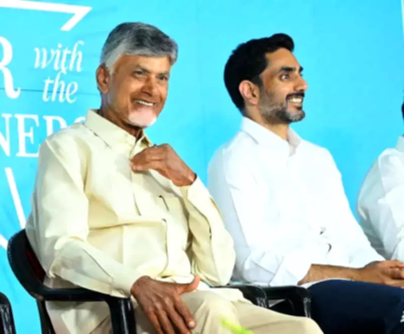 Andhra CM Naidu Hosts Dinner Celebrating ET Business Reformer Award