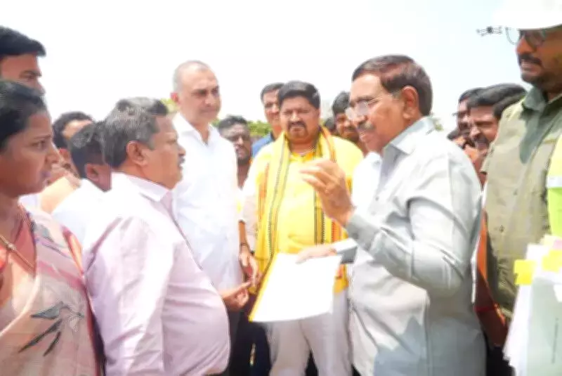 Andhra Minister Lays Foundation for Rs 105 Crore Road Projects in Vijayawada