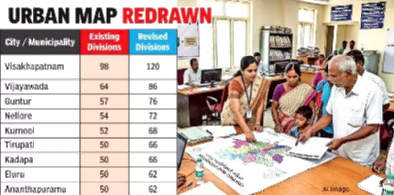 Andhra Pradesh Government Reorganizes Municipal Wards to Boost Urban Governance