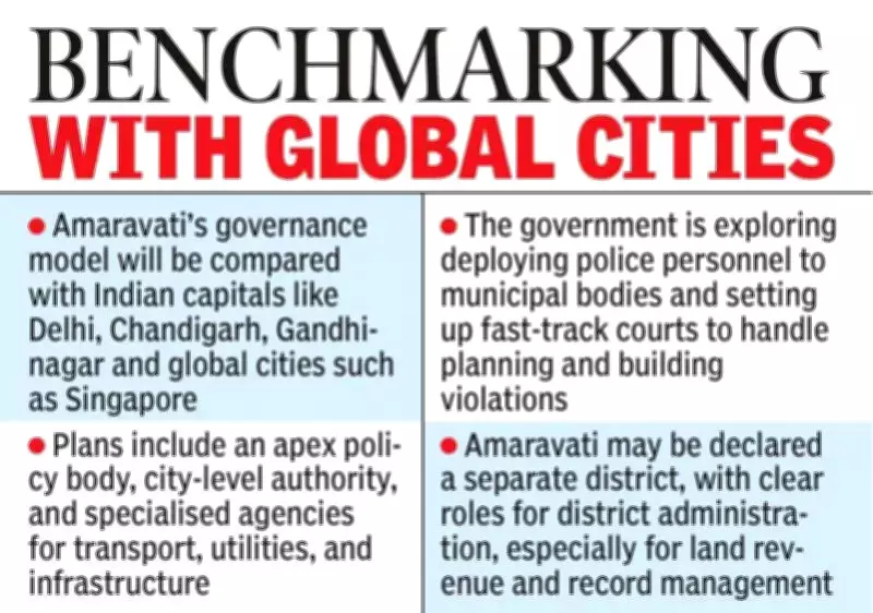 Andhra Pradesh Plans Unique Governance Framework for Amaravati Capital City