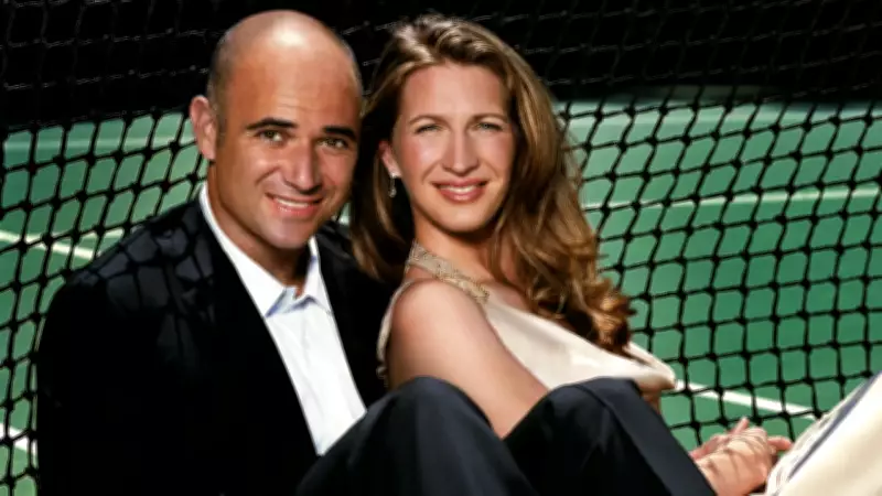 Andre Agassi Wins Fourth Straight Pickleball Slam, Shares Rare Moment with Steffi Graf