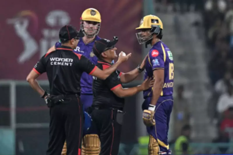Angkrish Raghuvanshi's Obstructing Field Dismissal Sparks Debate in IPL 2026