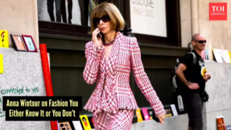 Anna Wintour's Fashion Quote Decoded: It's About Instinct, Not Trends