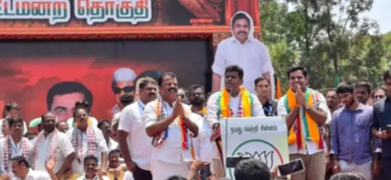 Annamalai Pledges NDA as Tamil Nadu's New Dawn, Vows Dharmapuri Development