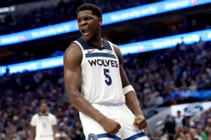 Anthony Edwards Questionable for Game 3 Due to Right Knee Injury Management