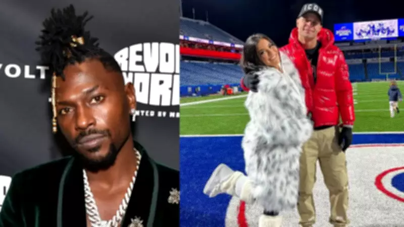 Antonio Brown Sparks Controversy with Claim About NFL Player's Wife