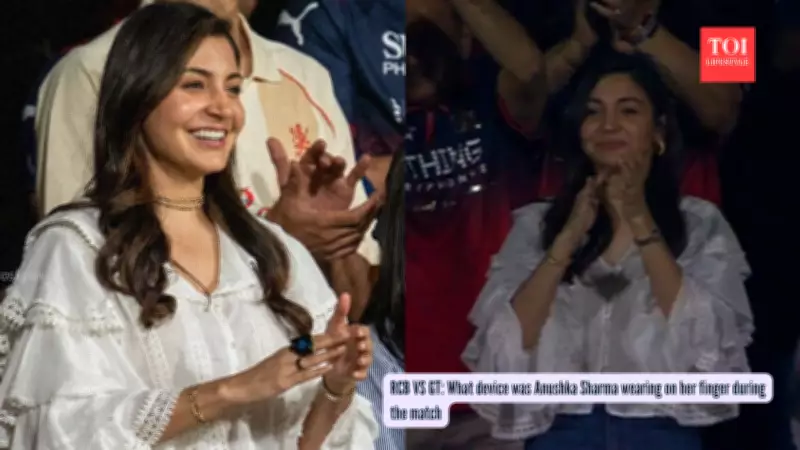 Anushka Sharma's Digital Chanting Ring Steals Show at RCB vs GT Match