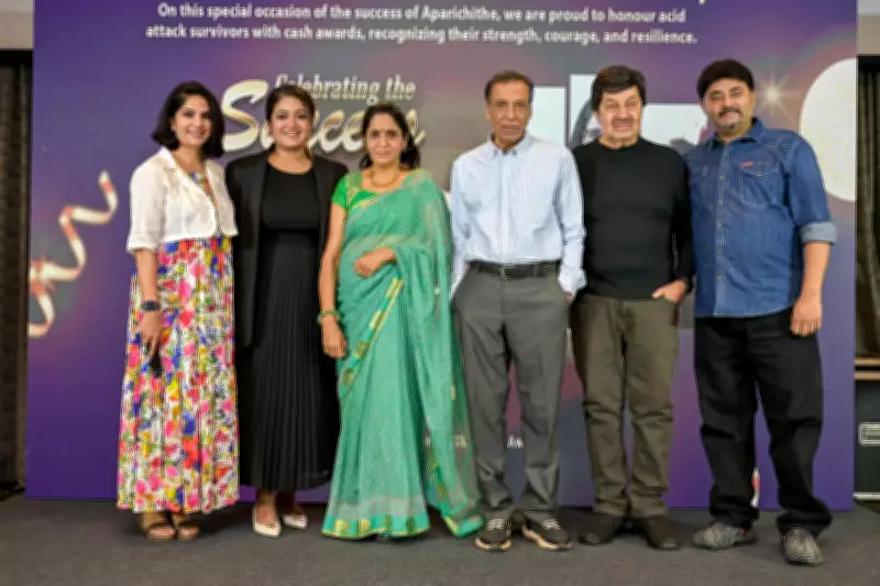 Aparachithe Success Celebrated: Film's Proceeds Aid Acid Attack Survivors