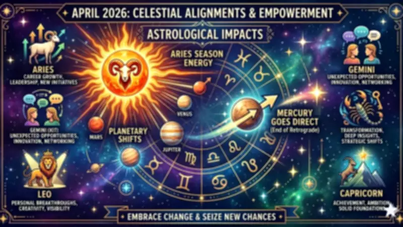 April 2026 Planetary Shifts to Transform Five Zodiac Signs with Major Life Changes