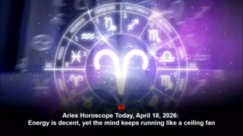 Aries Horoscope Today: Social Luck Meets Mental Confusion on April 18, 2026