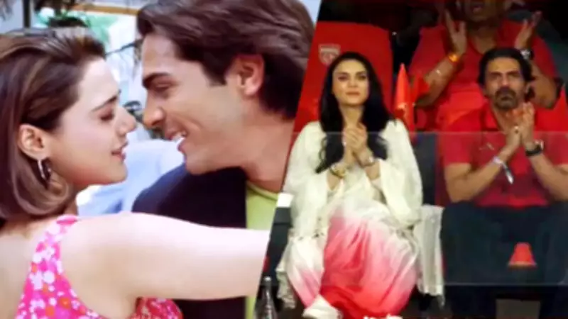Arjun Rampal and Preity Zinta Reunite at IPL Match, Sparking 'Dil Hai Tumhaara' Nostalgia