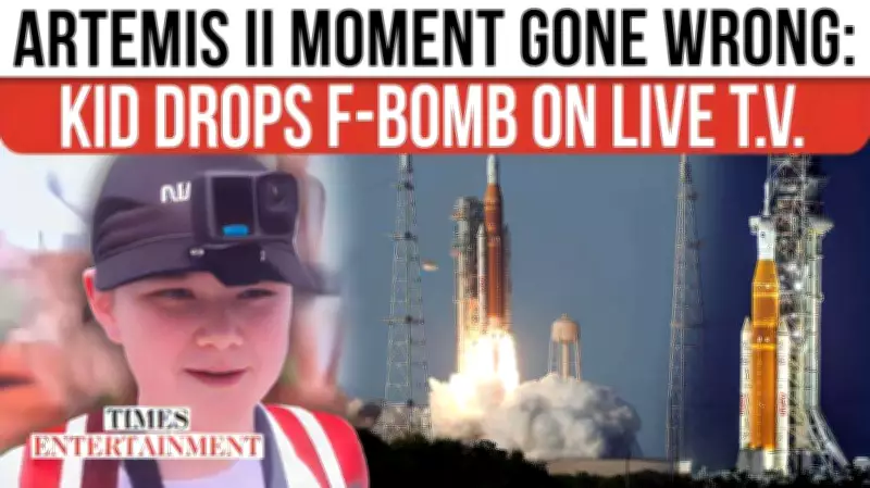 Artemis II Buzz Goes Viral After Child's Hilarious Live TV Moment at NASA Launch