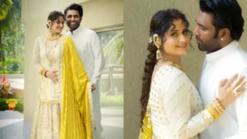 Arti Singh and Dipak Chauhan Celebrate First Wedding Anniversary with Heartfelt Posts