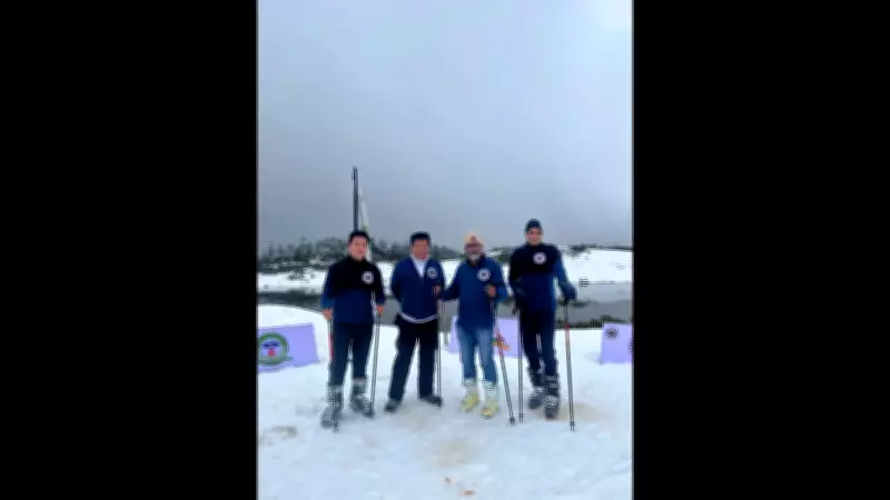 Arunachal Chief Secretary Reviews Winter Adventure Training at Tawang Lake